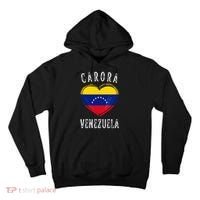 Venezuela Flag Heart Carora City Tall Hoodie thumb 0