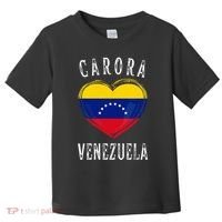 Venezuela Flag Heart Carora City Toddler T-Shirt thumb 0