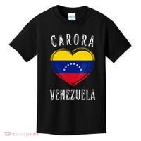 Venezuela Flag Heart Carora City Kids T-Shirt thumb 0