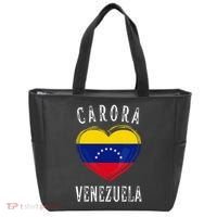 Venezuela Flag Heart Carora City Tote Bag thumb 0