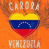 Venezuela Flag Heart Carora City Kati Licensed 12" Camo Cuffed Beanie thumb 2