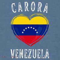 Venezuela Flag Heart Carora City Comfort Colors Garment-Dyed Hooded Sweatshirt thumb 2
