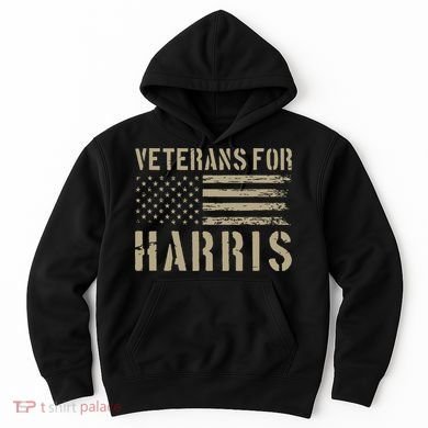 Veterans For Harris 2024 Military Vets Kamala Harris Hoodie