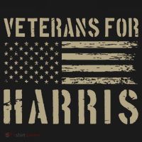 Veterans For Harris 2024 Military Vets Kamala Harris Women's Hoodie thumb 2
