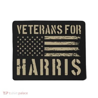 Veterans For Harris 2024 Military Vets Kamala Harris Mousepad