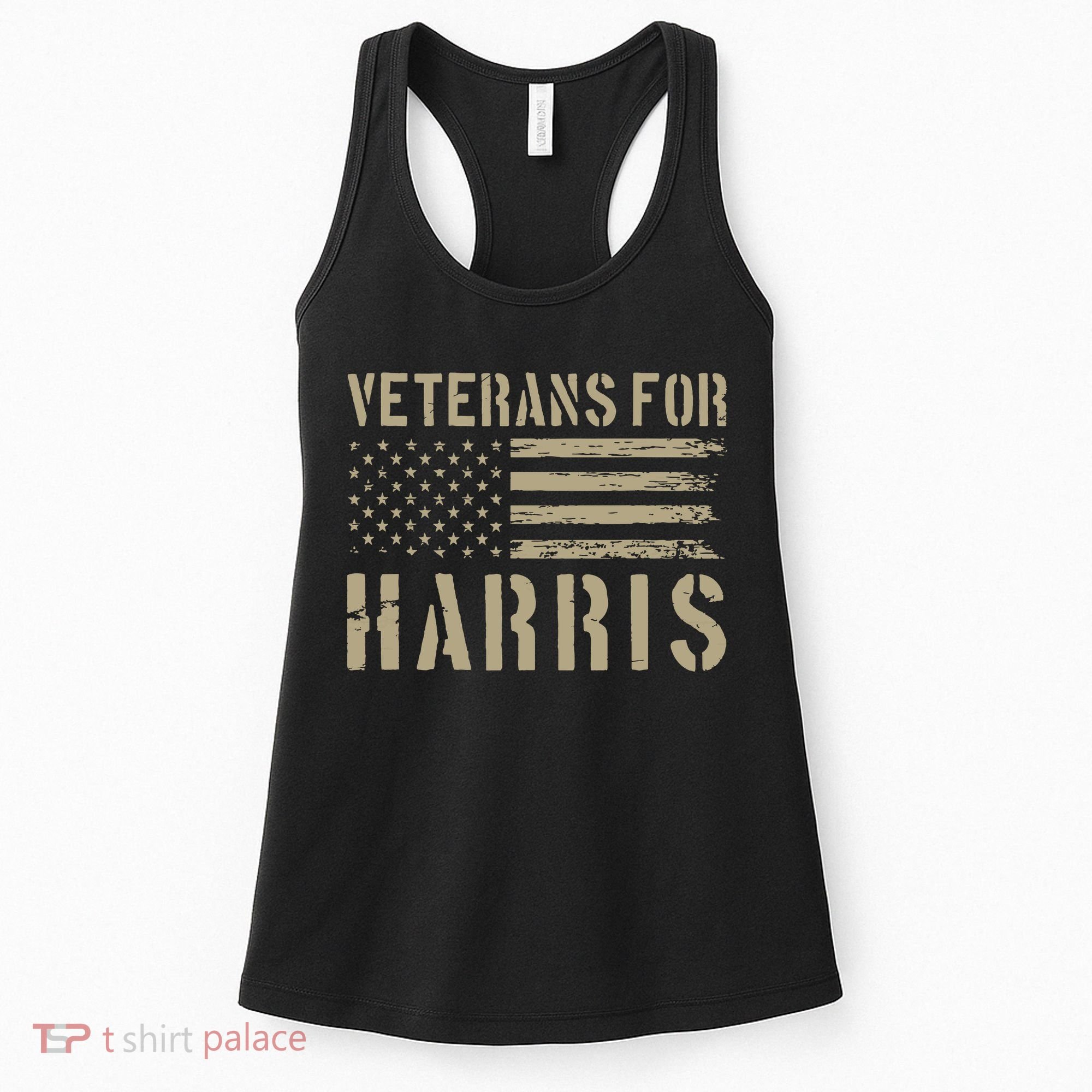 Veterans For Harris 2024 Military Vets Kamala Harris Women's Tank Top