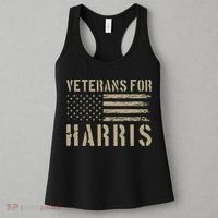 Veterans For Harris 2024 Military Vets Kamala Harris Women's Tank Top thumb 3
