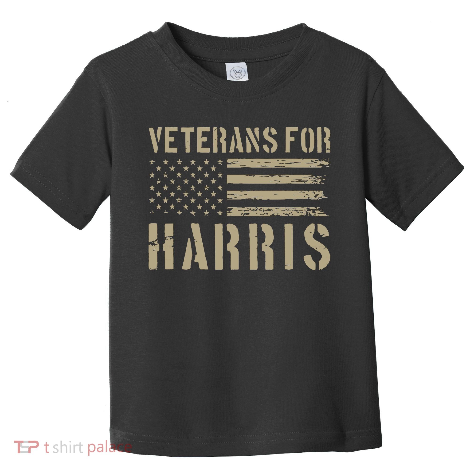 Veterans For Harris 2024 Military Vets Kamala Harris Toddler T-Shirt
