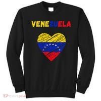 Venezuela Flag Holiday Venezuela Heart Venezuelan Flag Sweatshirt thumb 0
