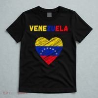 Venezuela Flag Holiday Venezuela Heart Venezuelan Flag T-Shirt thumb 5