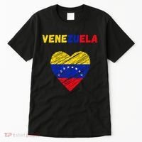 Venezuela Flag Holiday Venezuela Heart Venezuelan Flag Tall T-Shirt thumb 0