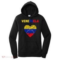 Venezuela Flag Holiday Venezuela Heart Venezuelan Flag Women's Hoodie thumb 0