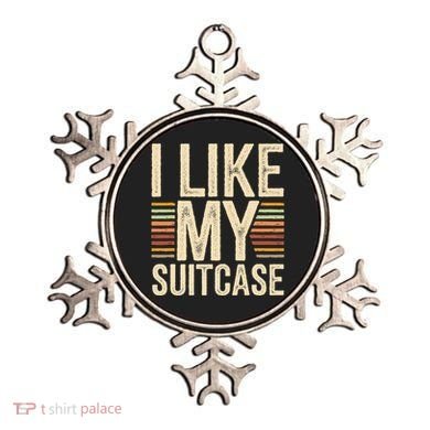 Vintage Funny I Like My Suitcase Trump Meme Ornament