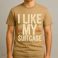 Vintage Funny I Like My Suitcase Trump Meme T-Shirt thumb 3