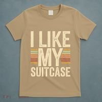 Vintage Funny I Like My Suitcase Trump Meme T-Shirt thumb 5