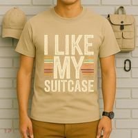 Vintage Funny I Like My Suitcase Trump Meme T-Shirt thumb 6