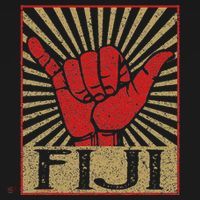 Vintage Fiji Island Surfer Retro Souvenir T-Shirt thumb 7