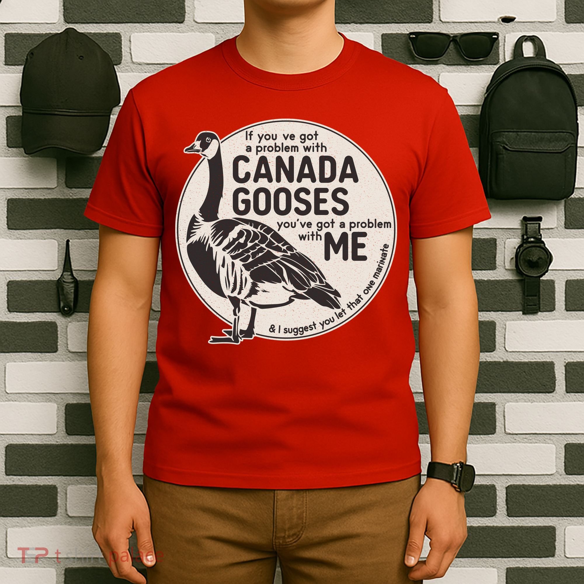 Vintage Funny If You Got A Problem With Canada Gooses T-Shirt