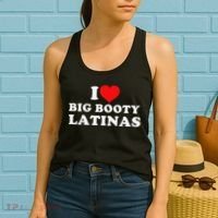 Valentine Funny I Love Boobies Heart Souvenir Women's Tank Top thumb 2