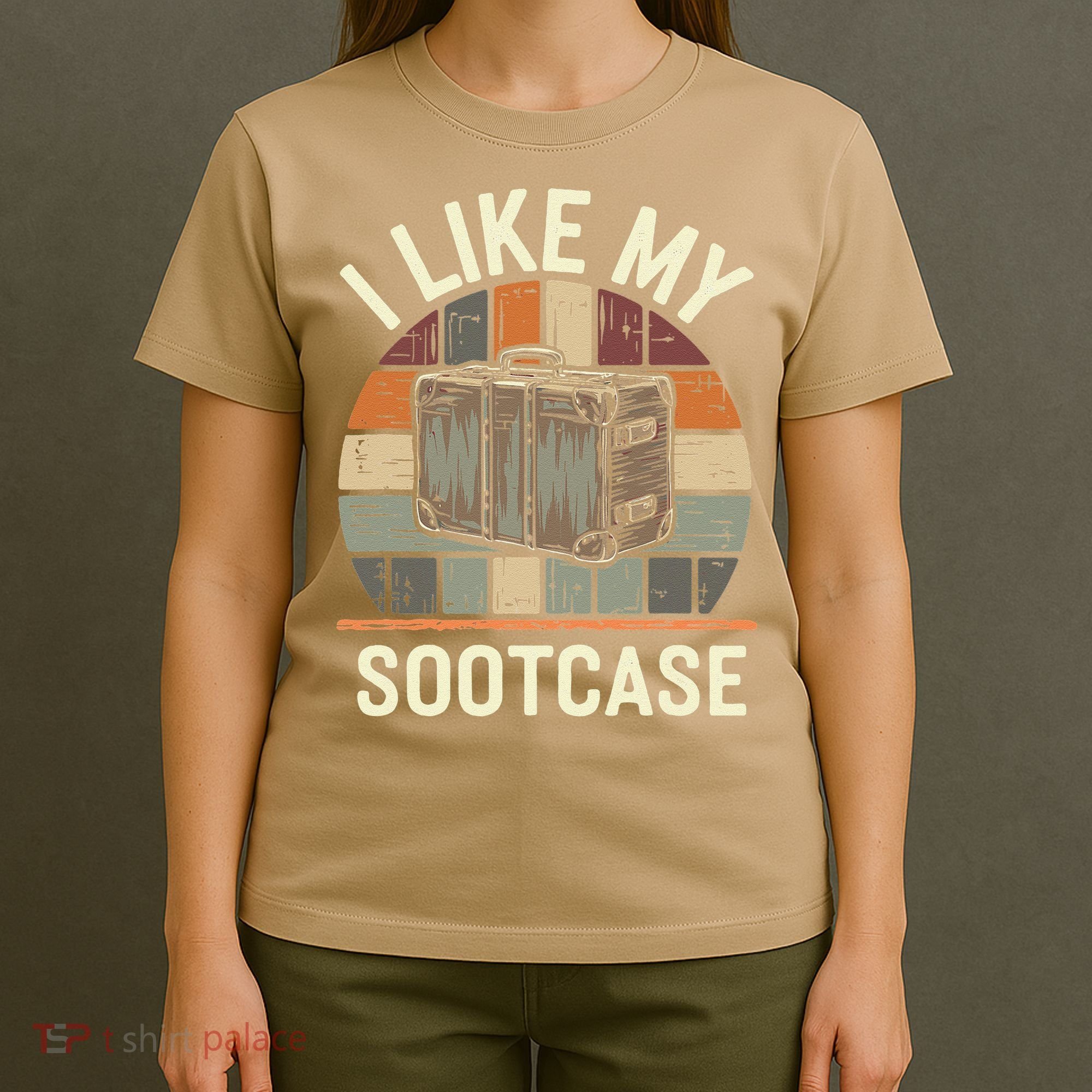 Vintage Funny I Like My Suitcase Viral Trump Meme T-Shirt