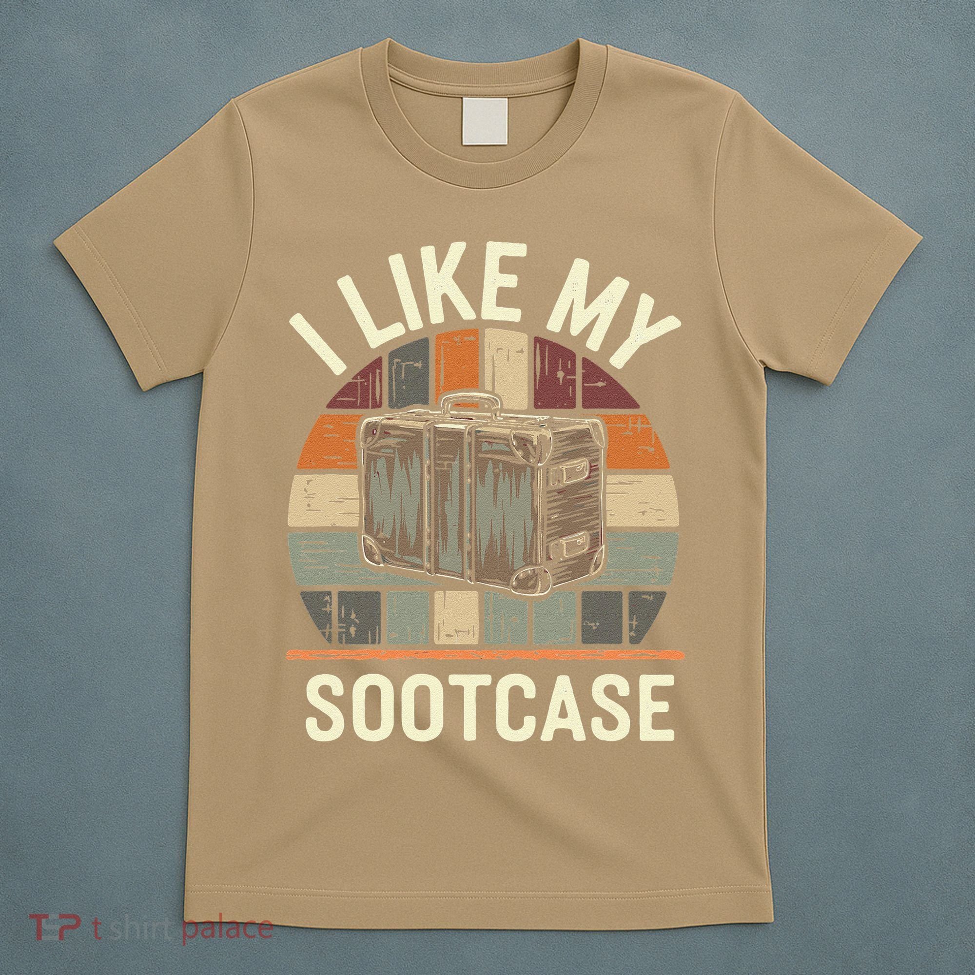 Vintage Funny I Like My Suitcase Viral Trump Meme T-Shirt