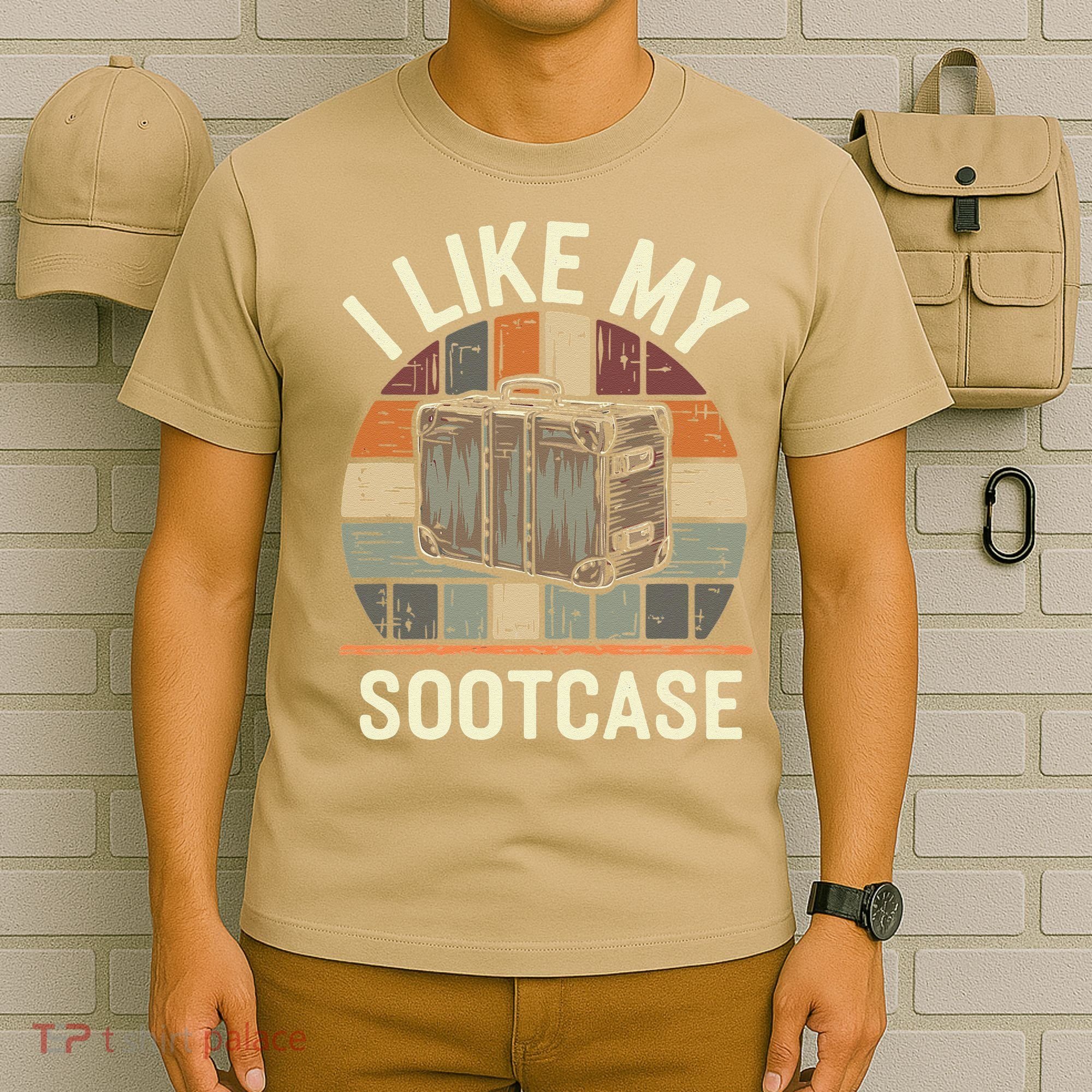 Vintage Funny I Like My Suitcase Viral Trump Meme T-Shirt