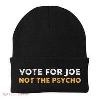 Vote For Joe Not The Psycho 2024 Beanie thumb 0