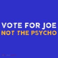 Vote For Joe Not The Psycho 2024 Toddler T-Shirt thumb 4