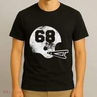Vintage Football Jersey Number 68 Player Number T-Shirt thumb 3
