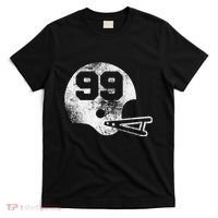 Vintage Football Jersey Number 99 Player Number T-Shirt thumb 0