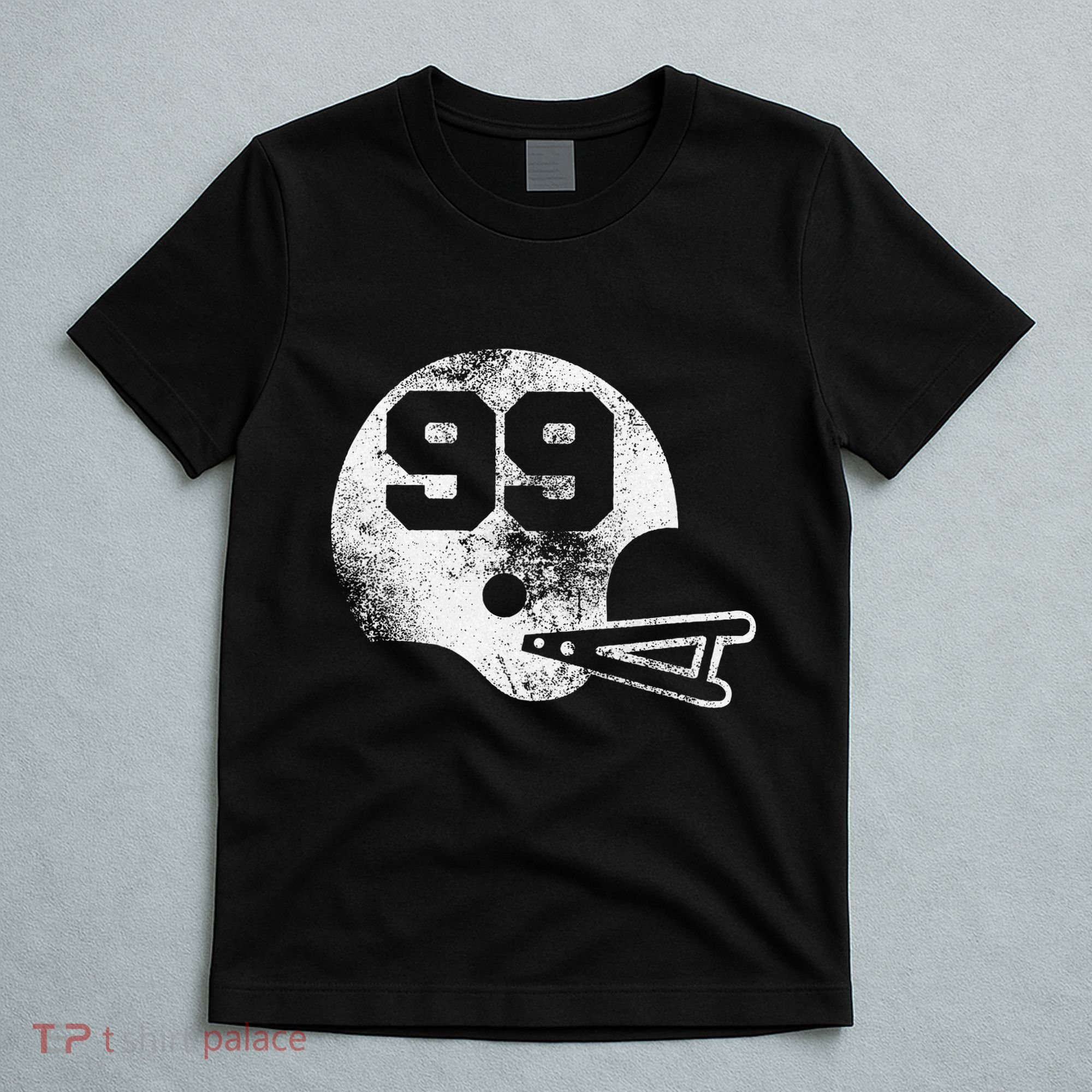 Vintage Football Jersey Number 99 Player Number T-Shirt