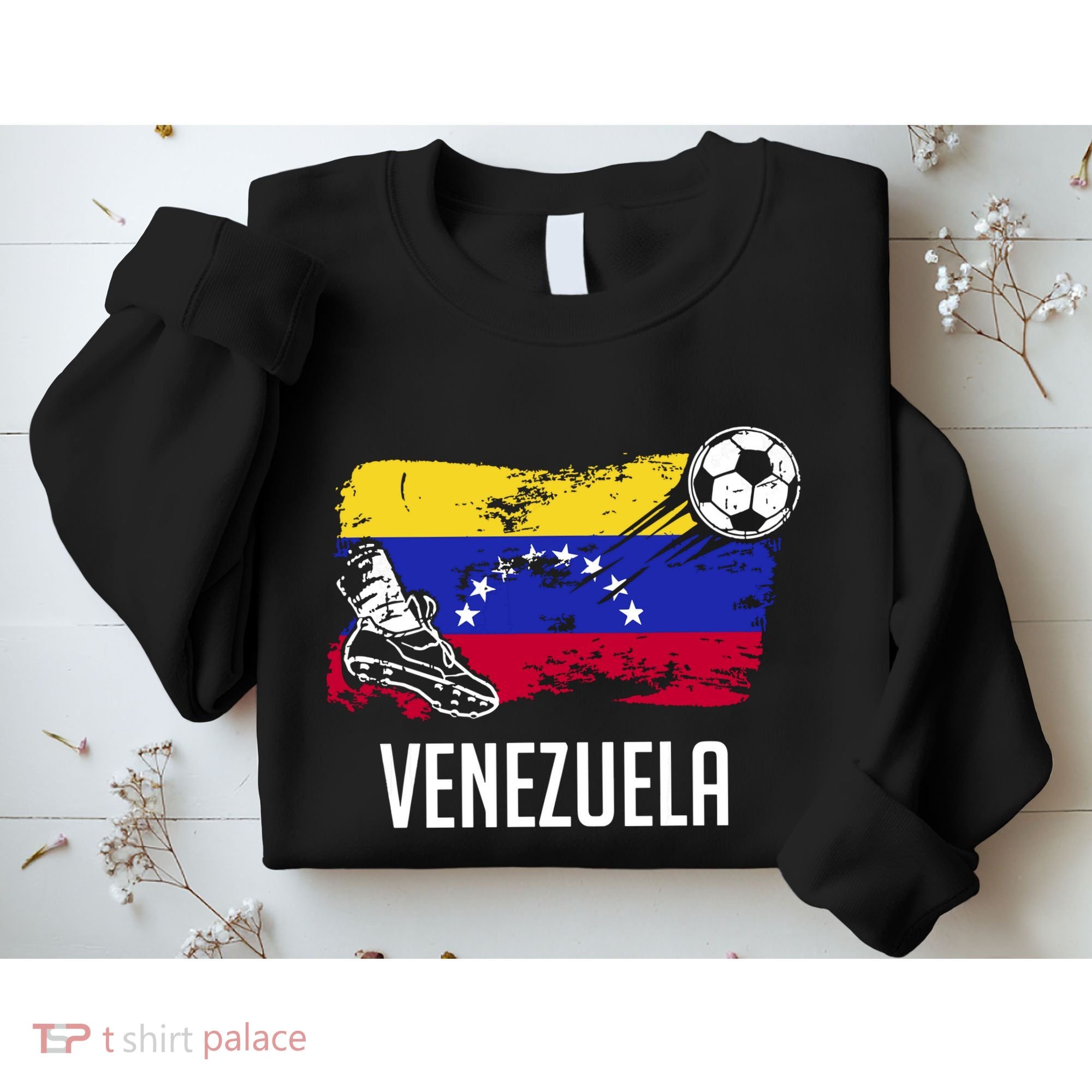 Venezuela Flag Jersey Venezuelan Soccer Team Venezuelan Sweatshirt