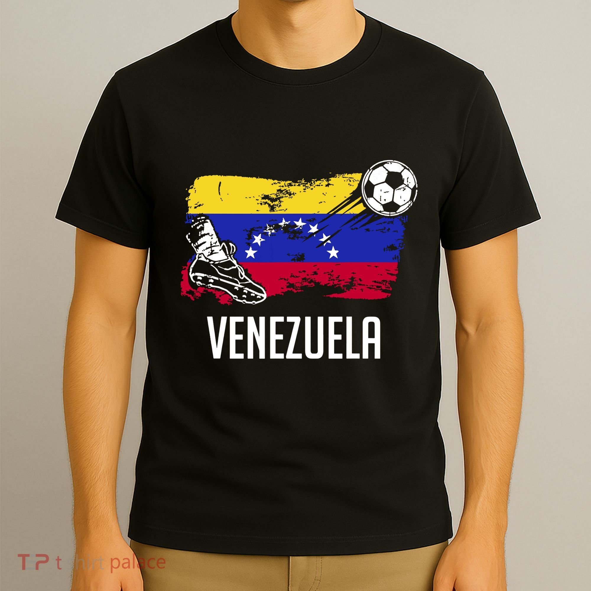 Venezuela Flag Jersey Venezuelan Soccer Team Venezuelan T-Shirt