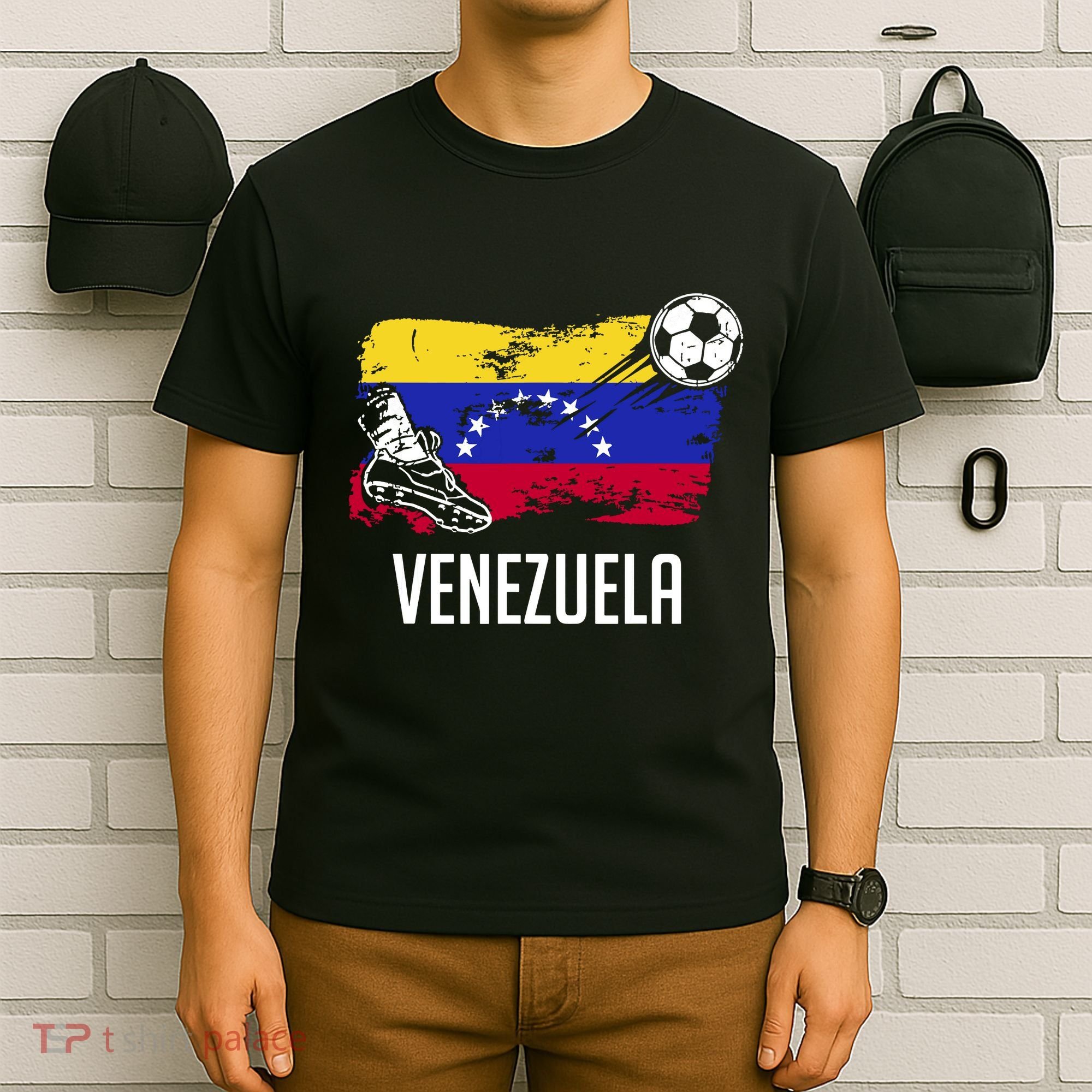 Venezuela Flag Jersey Venezuelan Soccer Team Venezuelan T-Shirt