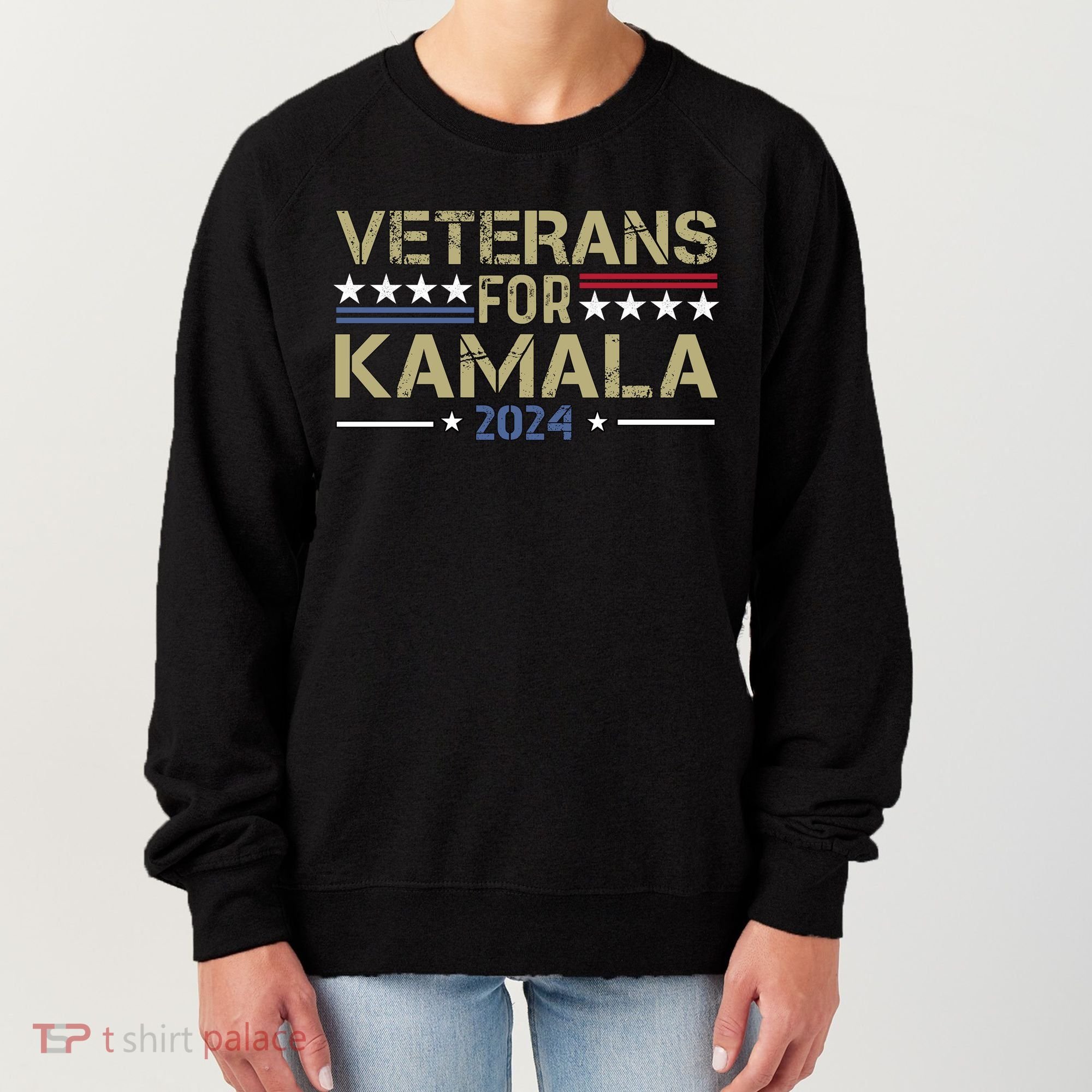 Veterans For Kamala Harris 2024 Election Women's Sweatshirt