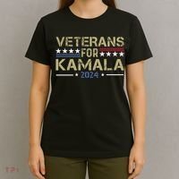 Veterans For Kamala Harris 2024 Election T-Shirt thumb 4