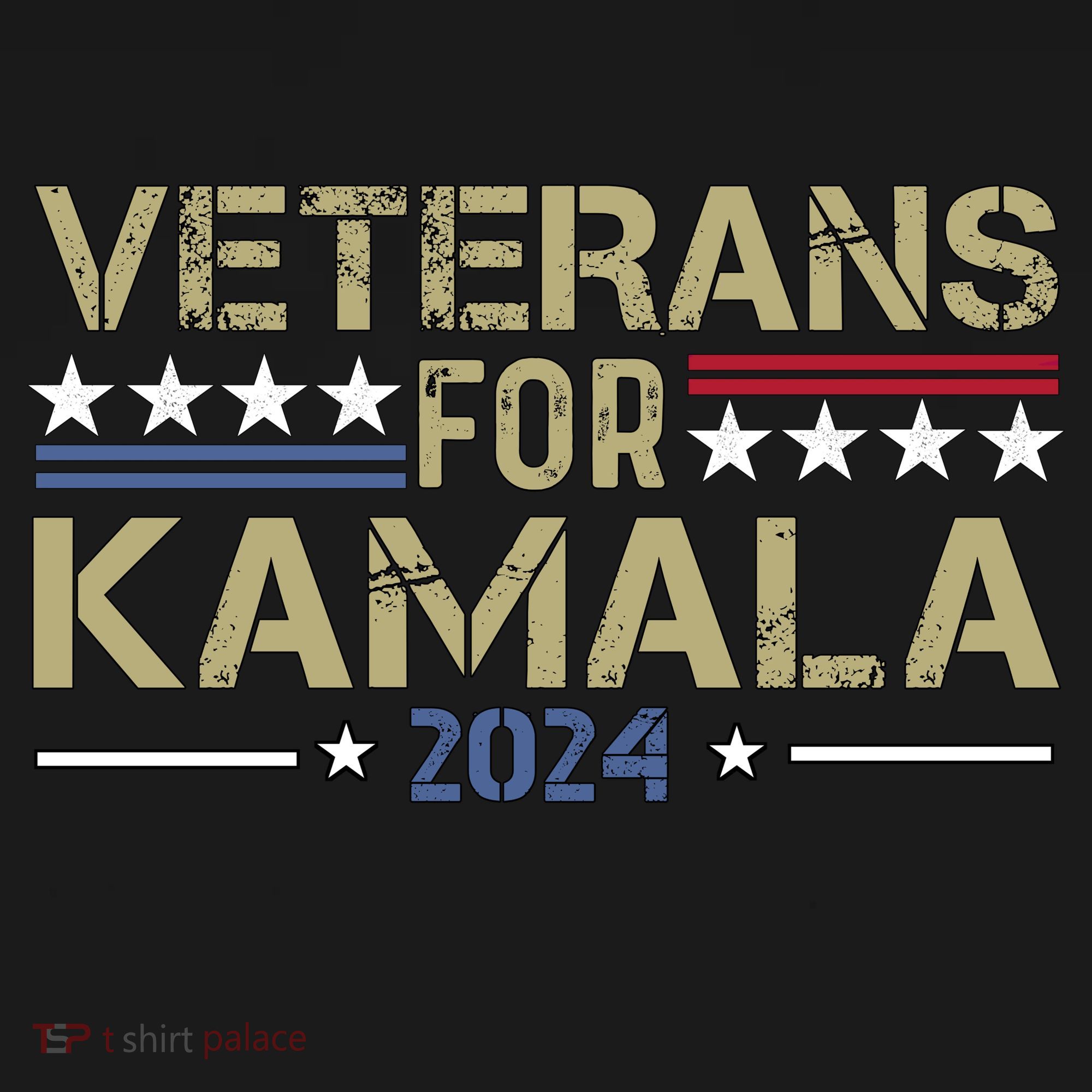 Veterans For Kamala Harris 2024 Election Coaster
