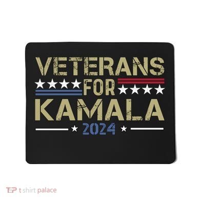 Veterans For Kamala Harris 2024 Election Mousepad