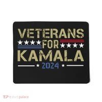 Veterans For Kamala Harris 2024 Election Mousepad thumb 0