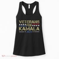 Veterans For Kamala Harris 2024 Election Women's Tank Top thumb 0