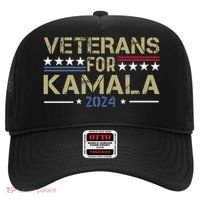 Veterans For Kamala Harris 2024 Election Hat thumb 0