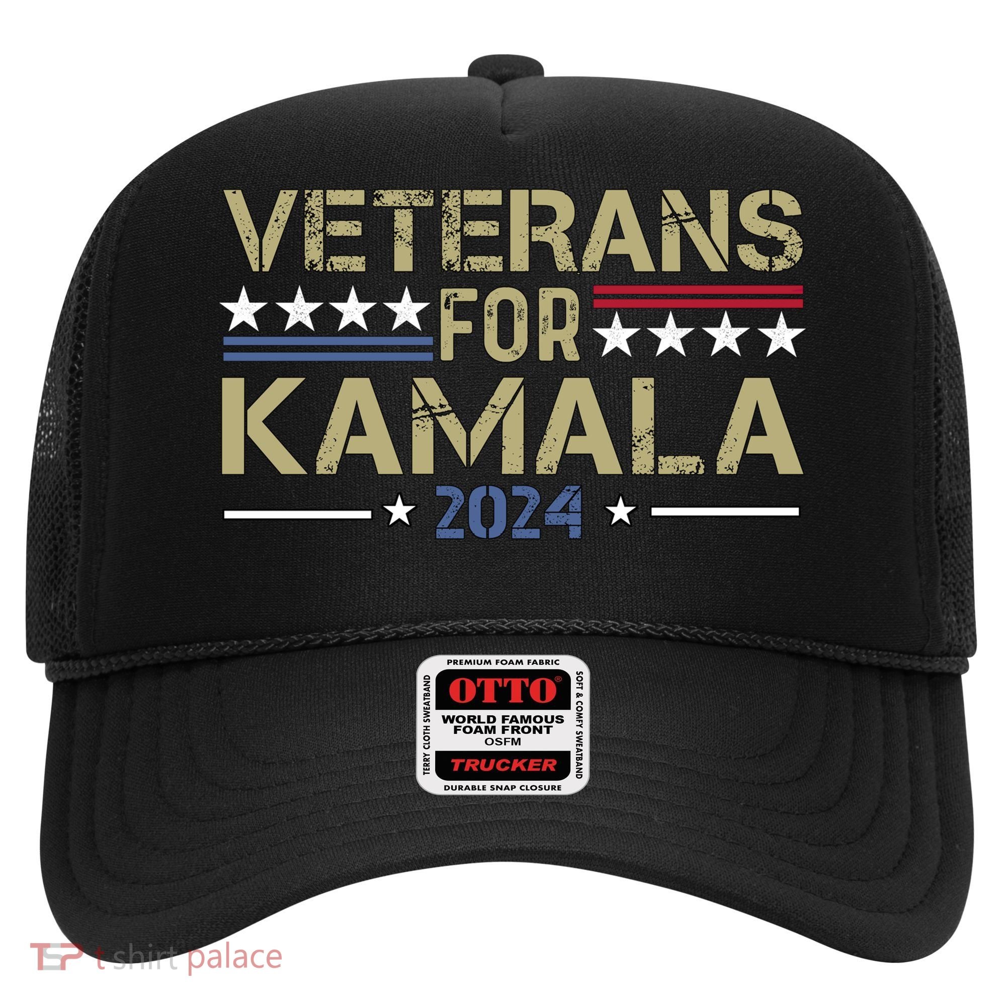 Veterans For Kamala Harris 2024 Election Hat
