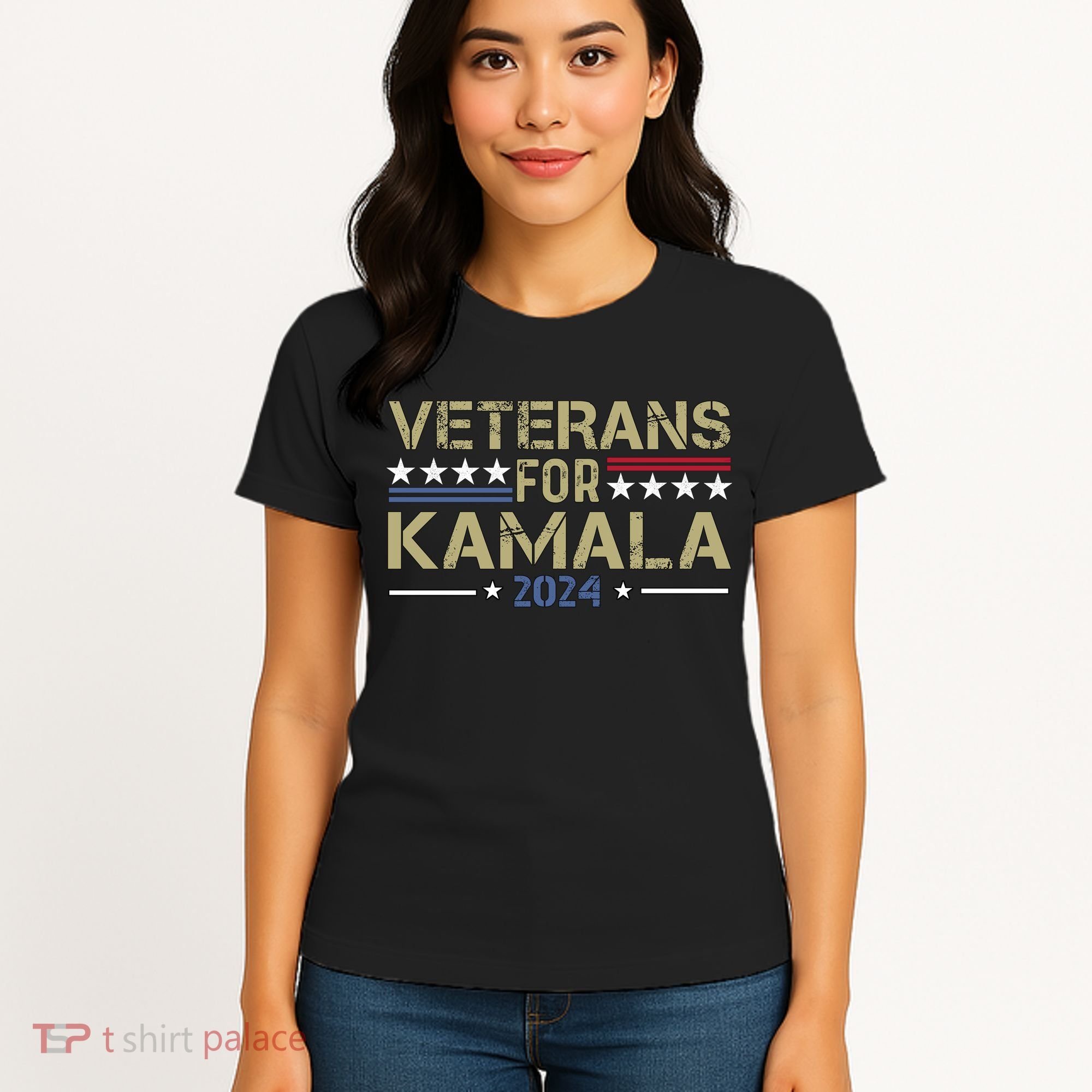 Veterans For Kamala Harris 2024 Election Women's T-Shirt