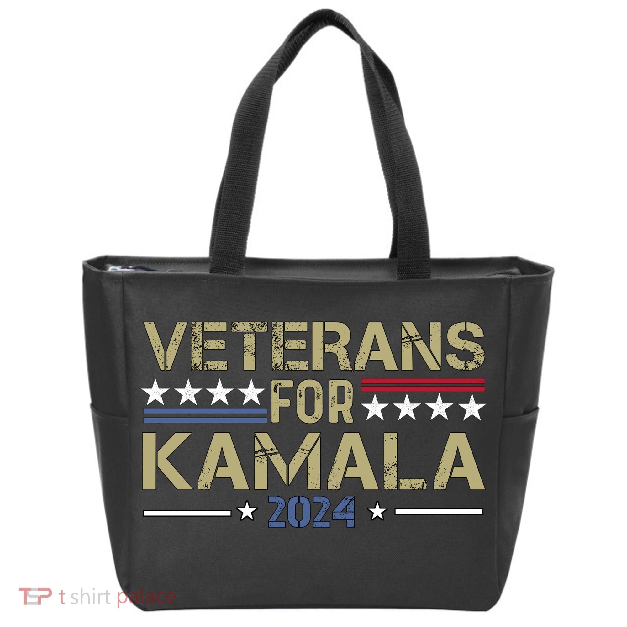 Veterans For Kamala Harris 2024 Election Tote Bag