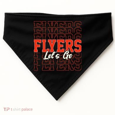 Vintage Flyers Lets Go  USA-Made Doggie Bandana