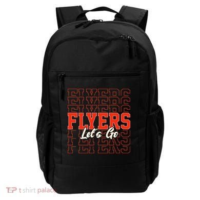 Vintage Flyers Lets Go  Backpack
