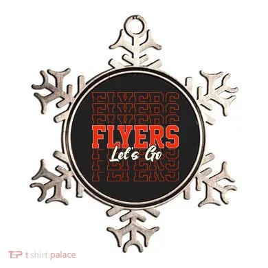 Vintage Flyers Lets Go  Ornament