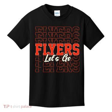 Vintage Flyers Lets Go  Kids T-Shirt