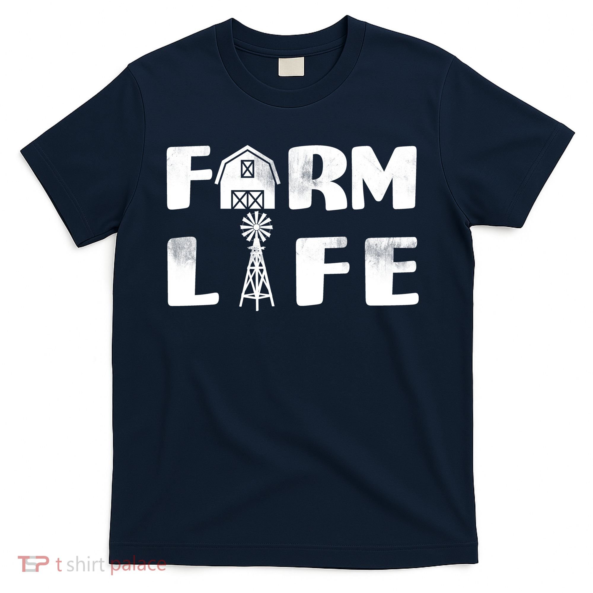 Vintage Farm Life, Man I Love Farming T-Shirt