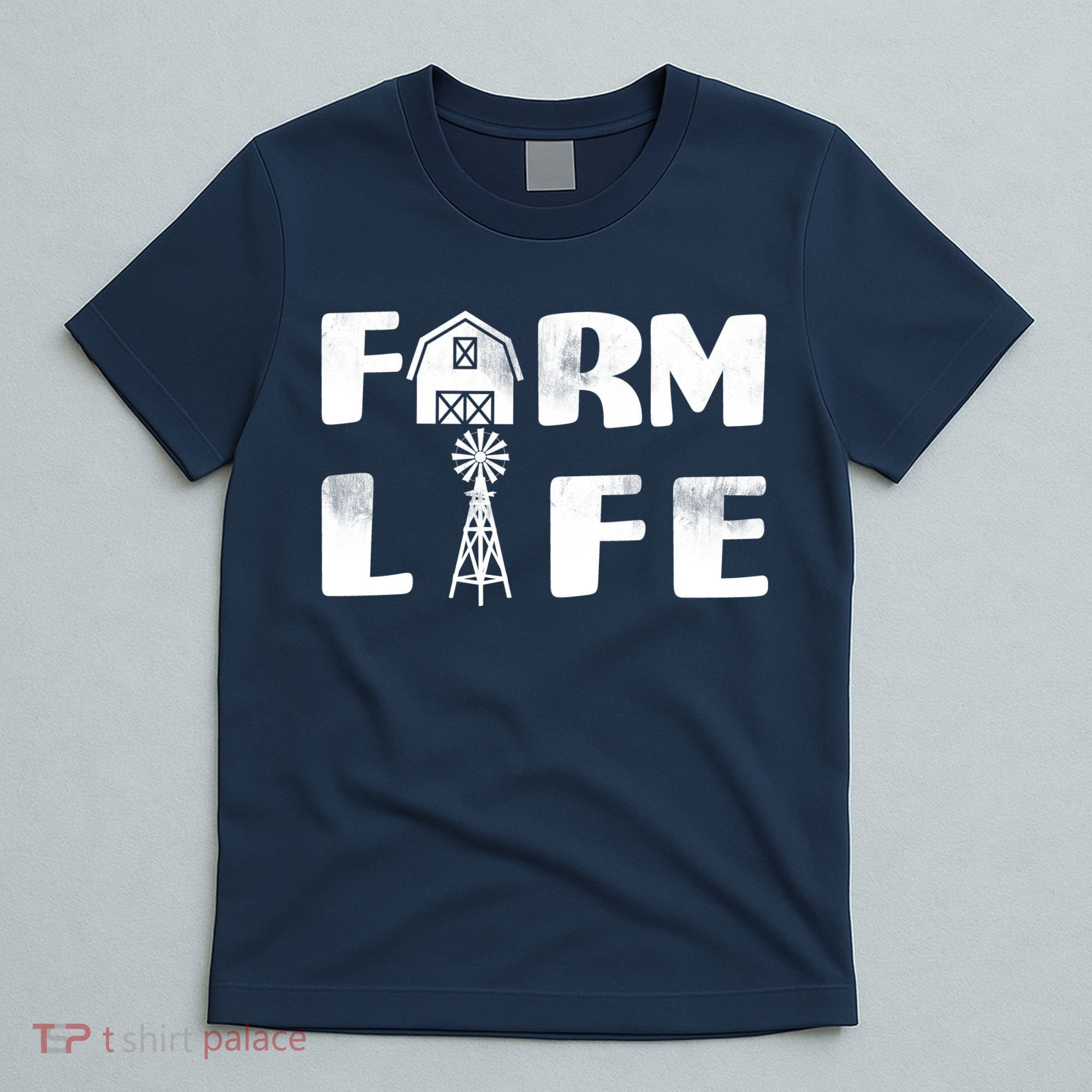 Vintage Farm Life, Man I Love Farming T-Shirt